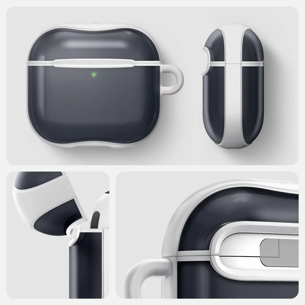 Mbështjellës Tech-Protect Spigen Classic C1 për AirPods 4, Gri
