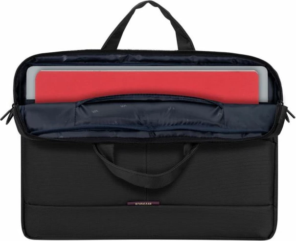 çantë laptopi RIVACASE Tivoli 8731, 15.6", me rrip shpatulle i rregullueshëm, gri