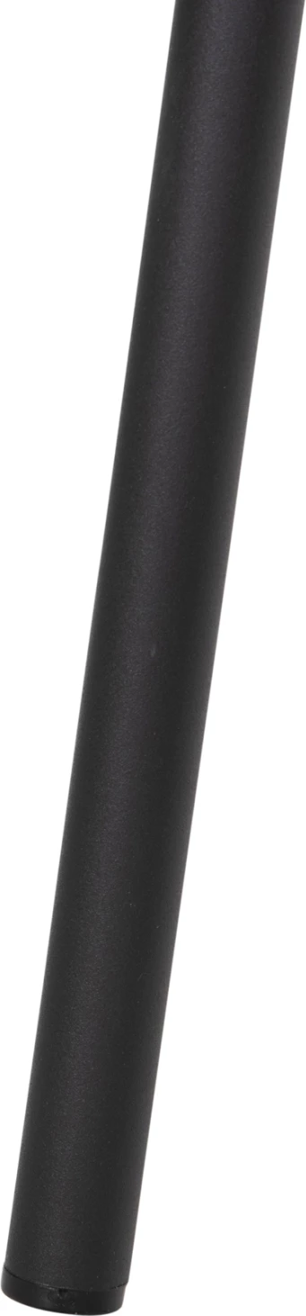 Karrige ngrënieje ISIAH FH9615.02, pëlhurë rozë e zbehtë, këmbë metalike të zeza, 56x56x76H cm., set prej 2 copë