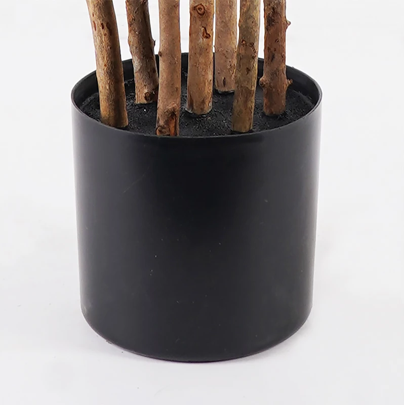 Bimë dekorative në vazo Olia, ngjyrë e gjelbër, D52x120cm