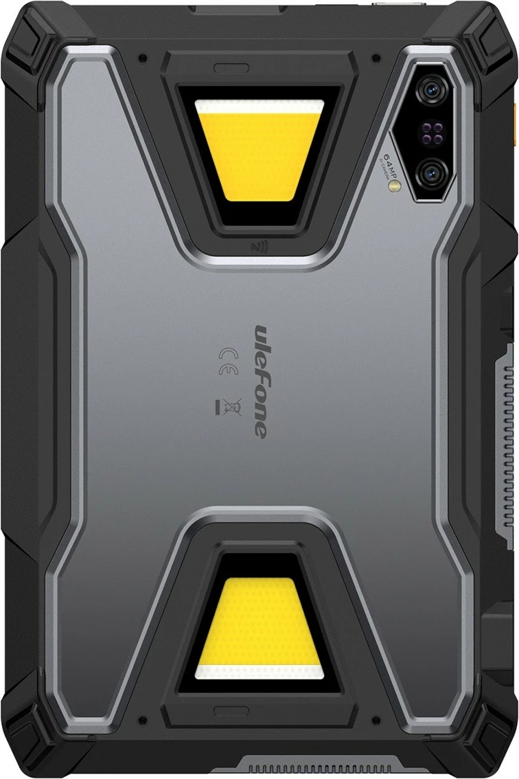 Tablet ULEFONE Armor Pad 5 Ultra 5G 11\" 12GB/512GB me projektor DLP 200LM IP69K, e zezë, set me mbajtëse