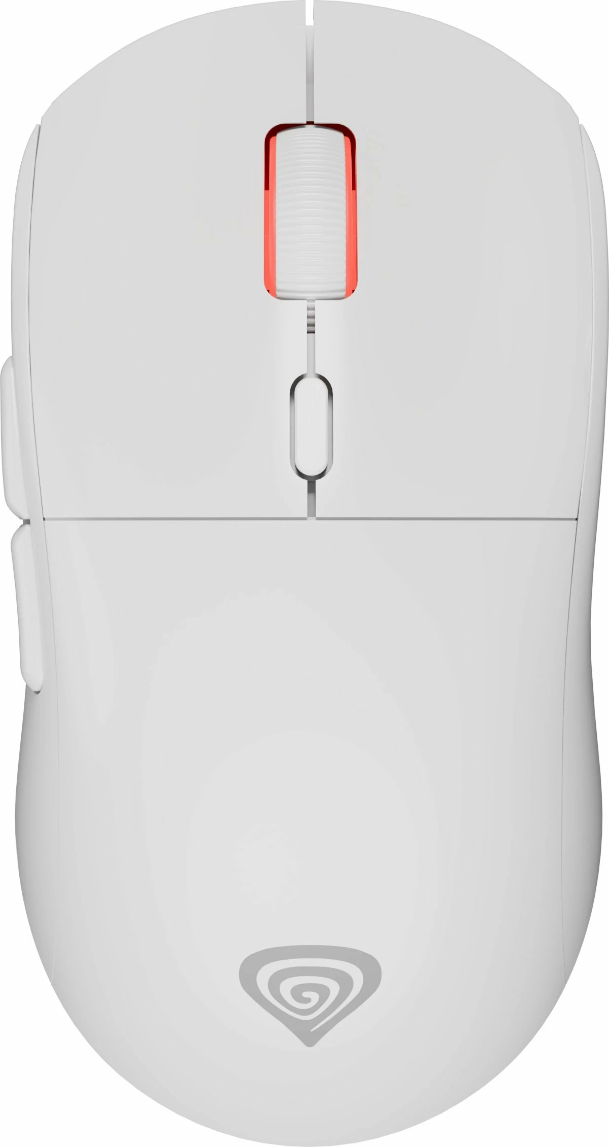 Maus gaming GENESIS Zircon XIII NMG-2090, PAW3395, 26000 DPI, 2.4GHz/USB, RGB, 7 butona, i bardhë