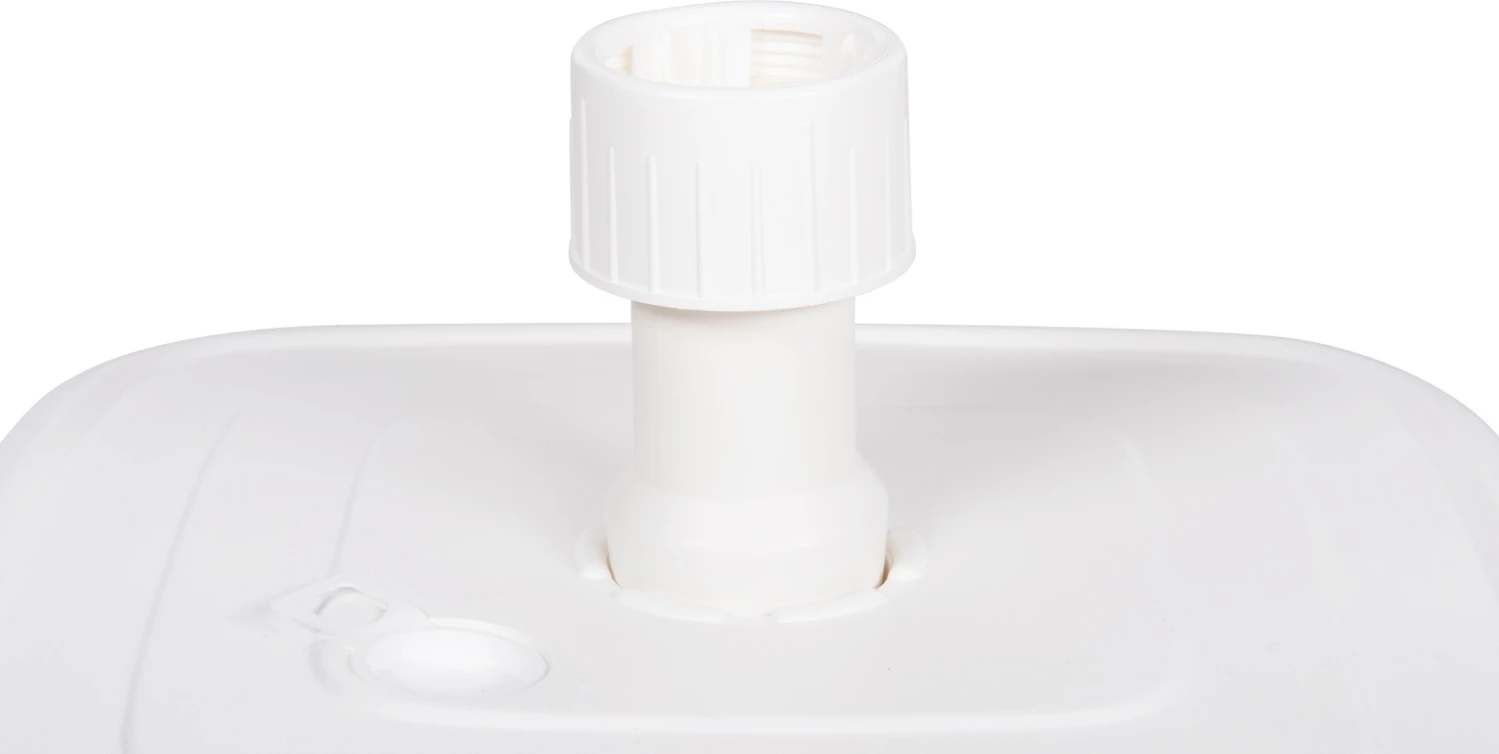 Bazë plastike për ombrellë me rrotë, SOLBAS FH6113.01, ngjyrë e bardhë, për shtyllë 33/50mm, 46,5x23,5Hcm