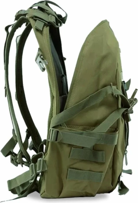 Çantë shpine për turizëm Offlander Survival Trekker, 25L, e gjelbër