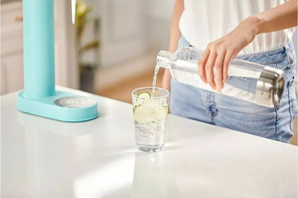 Shishe për soda maker Philips ADD912/10 1L BPA-free PET, inox/transparente