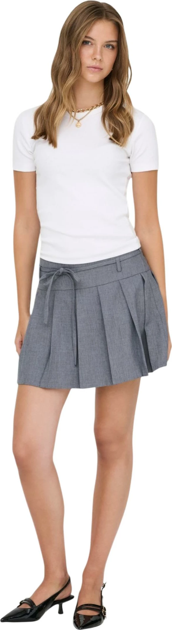 Fund mini për femra ONLY ONLLINDA Life 15364053, gri [Madhësia: 38]