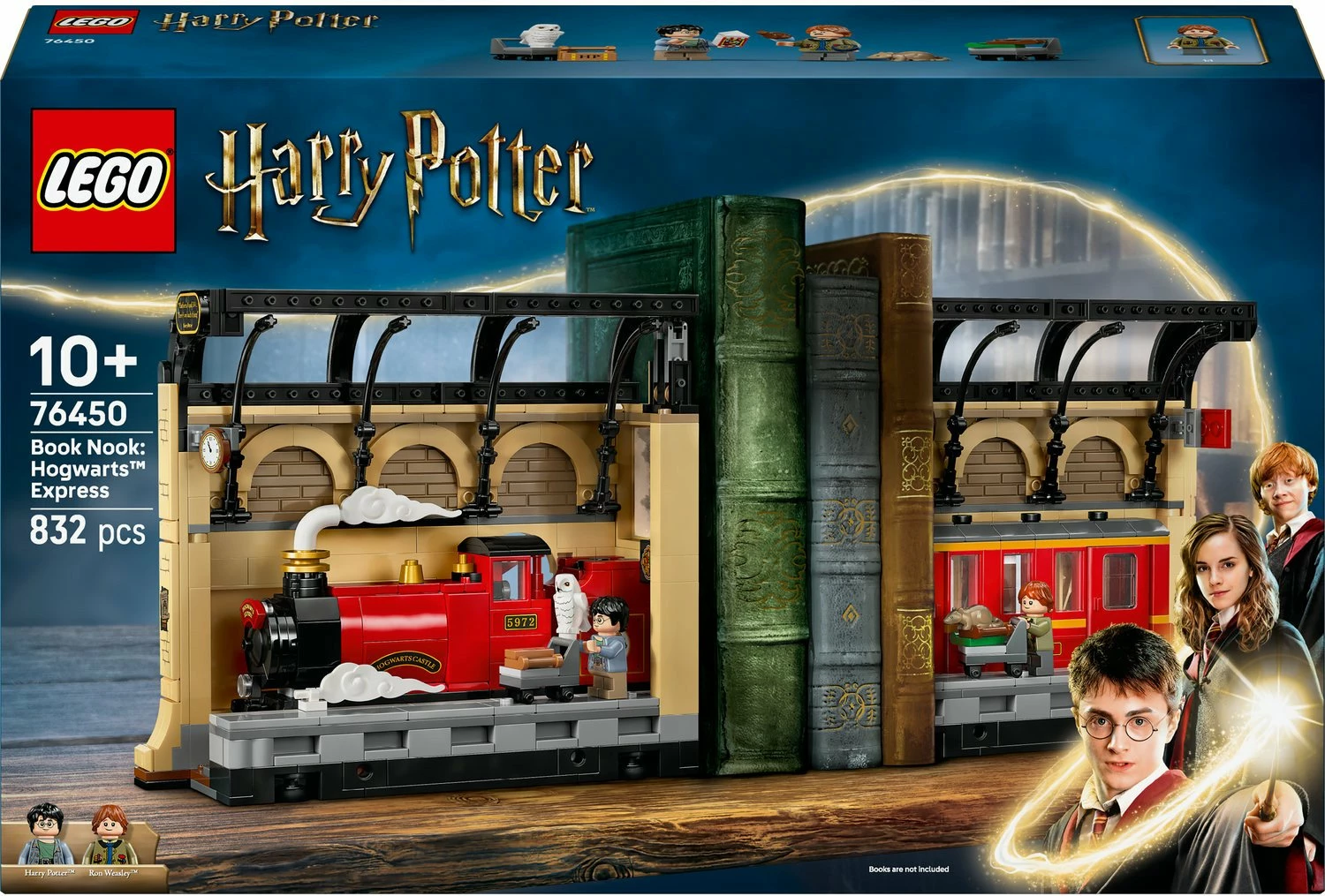 Set LEGO Harry Potter Book Nook: Express to Hogwarts 76450, 832 pjesë