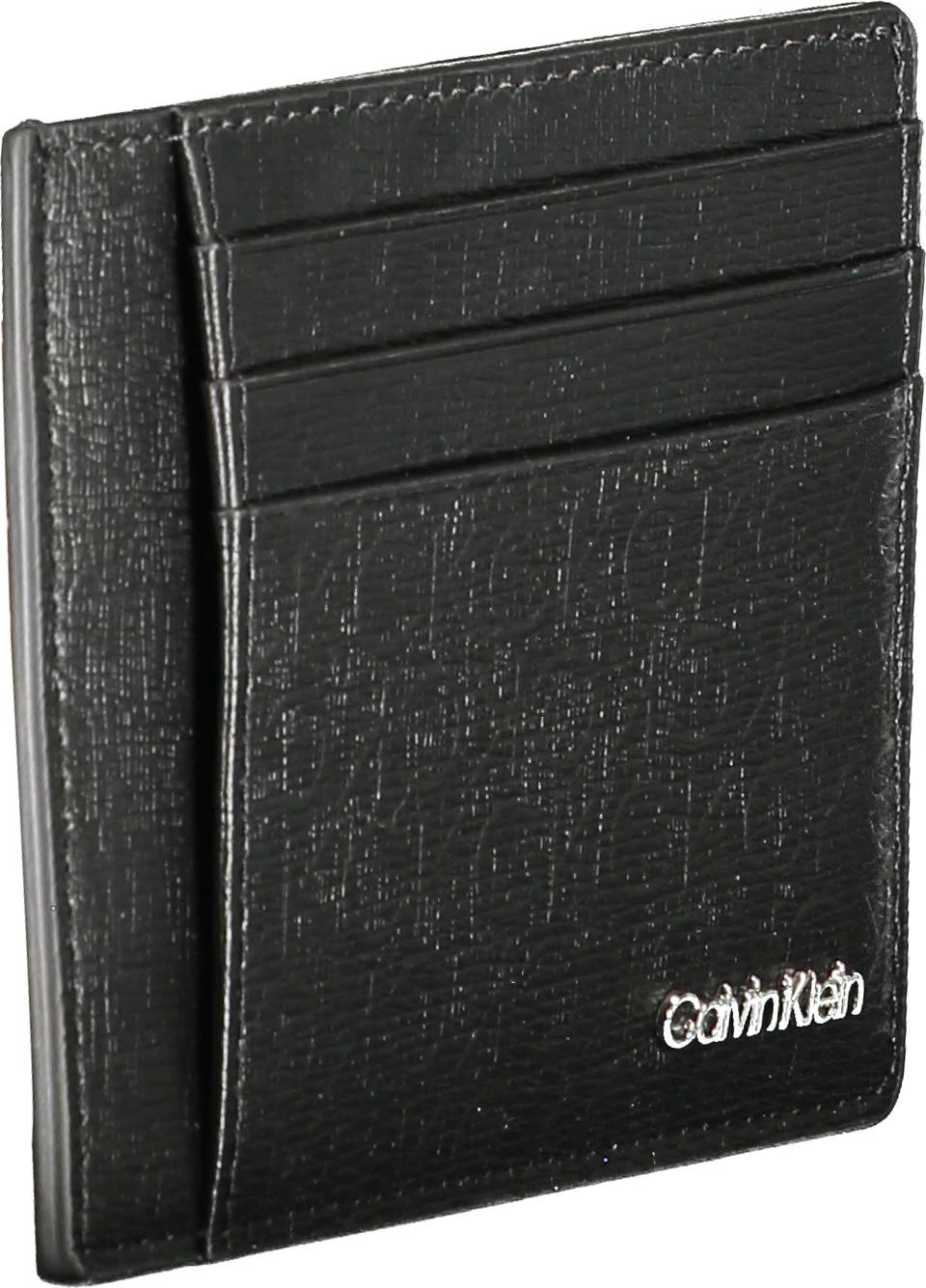 Portofol për meshkuj Calvin Klein, i zi