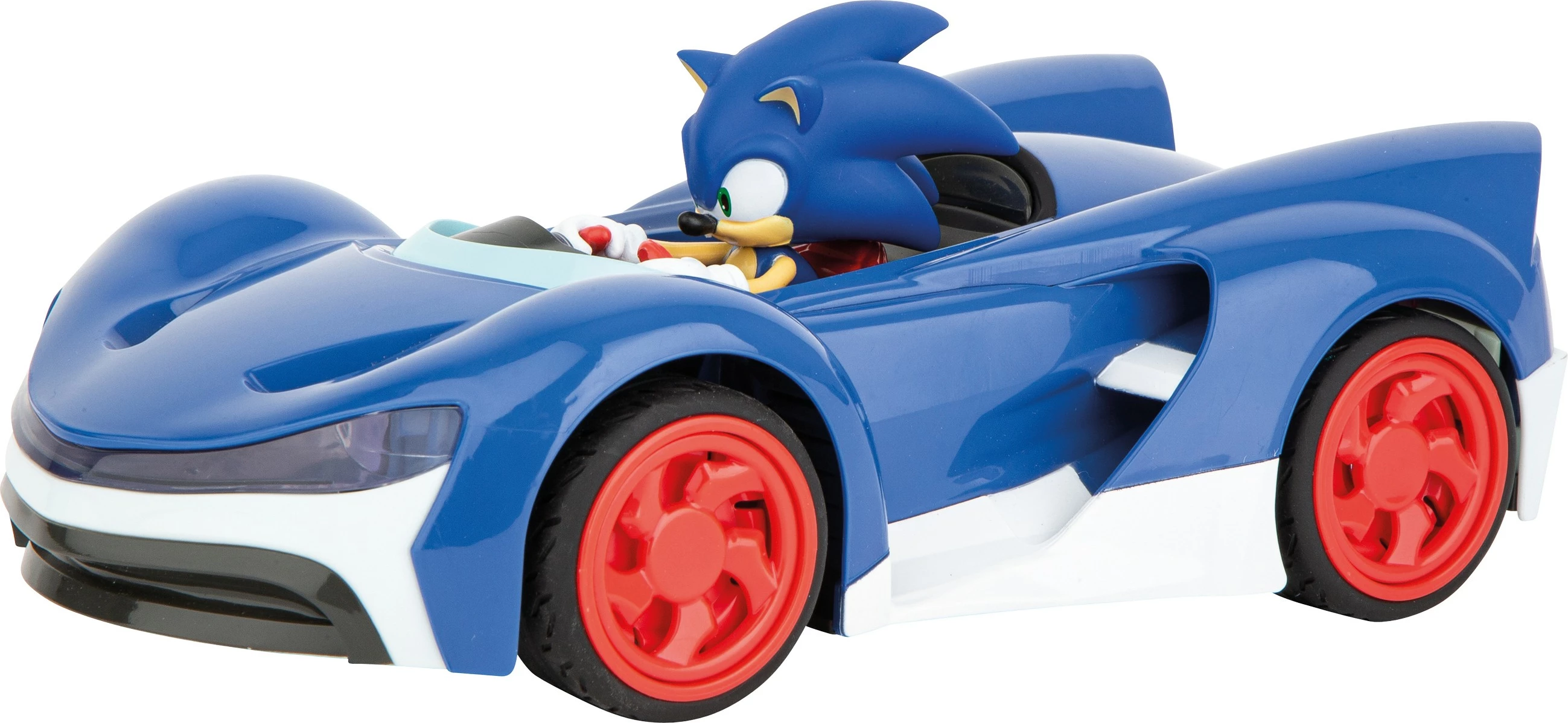 Set garash Carrera GO!!! Sonic the Hedgehog, me bateri, shumëngjyrësh