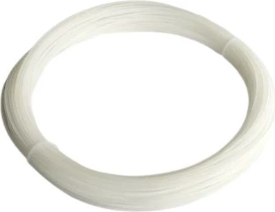 Filament pastrues Gembird 3DP-CLN1.75-01, 1.75mm, 0.1kg, Transparent/Bardhë