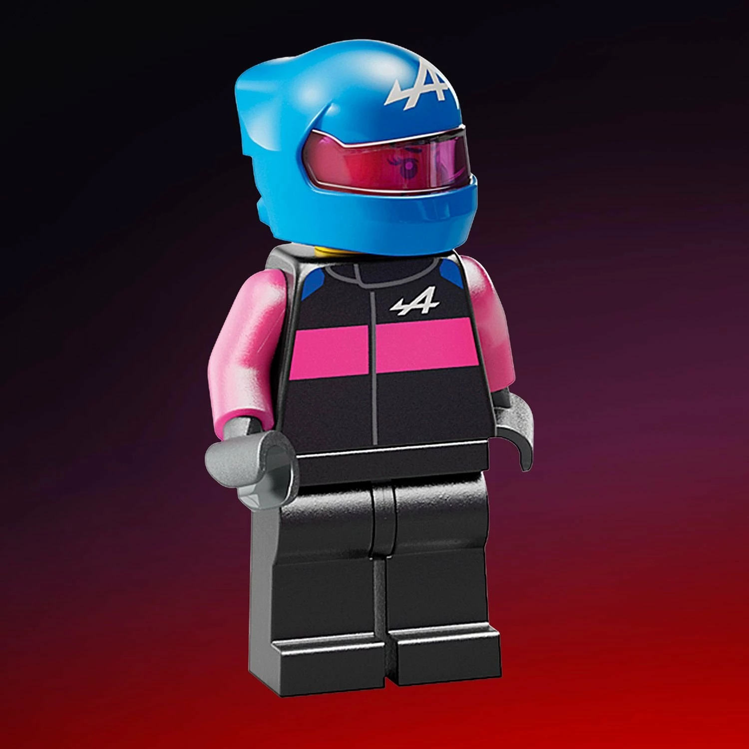 Set LEGO Speed Champions Bolid F1 BWT Alpine Team A524 77248, 258 copë, zi/kaltër/rozë