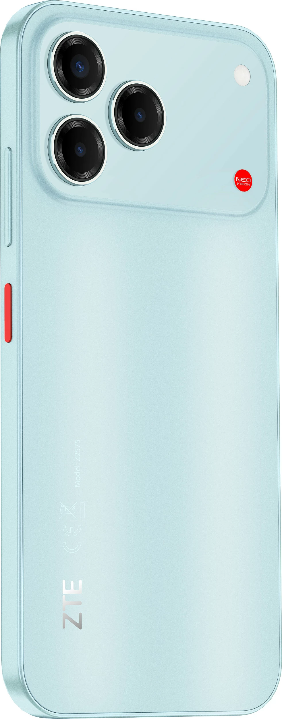 Celular ZTE V80 Vita, 4GB RAM, 256GB, cyan