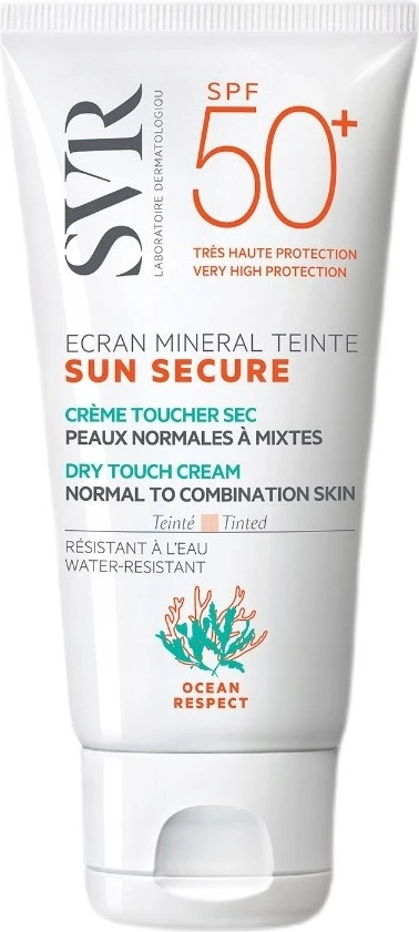 Krem i tonuar për fytyrë SVR Sun Secure Mineral Tinted Screen SPF50+, 60g