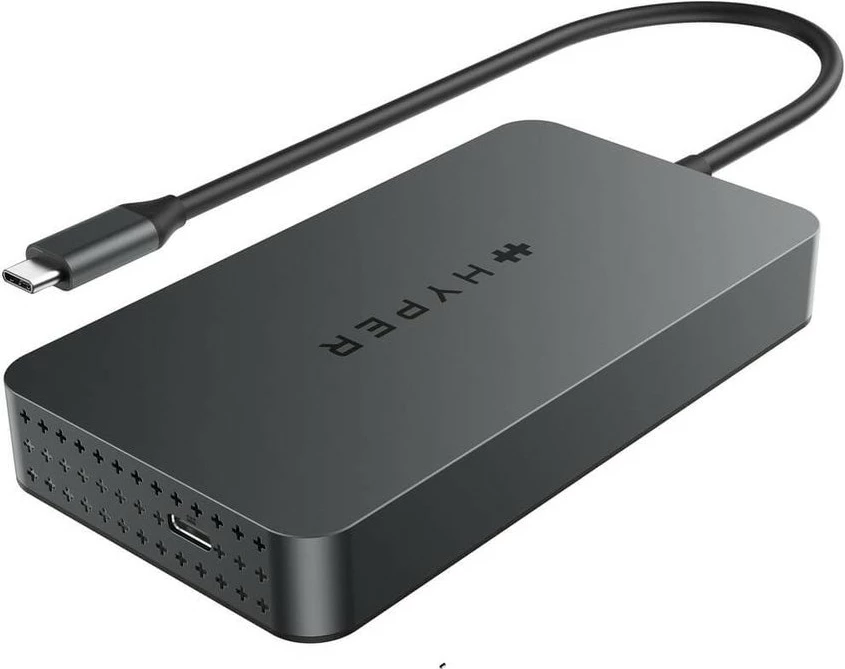 Dock USB-C Targus Hyper HyperDrive 7-in-1, 4K, 2x HDMI, 100W, gri