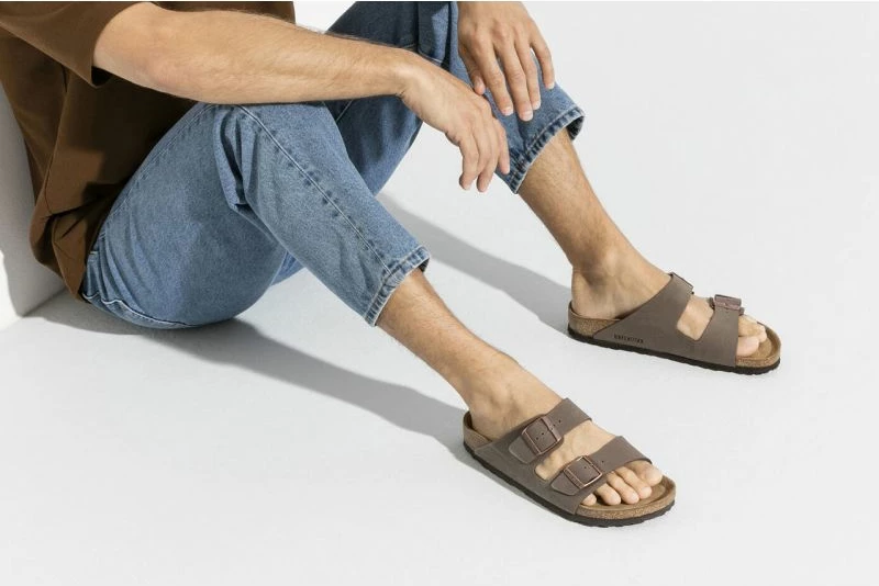 Papuqe Birkenstock, për meshkuj dhe femra, ngjyrë kafe [Madhësia: 42]