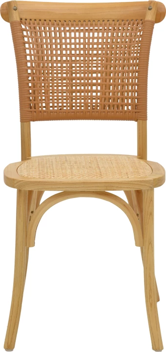 Karrige Karley dru ahu natyral-sedilje ratan natyrale 48x52x89cm