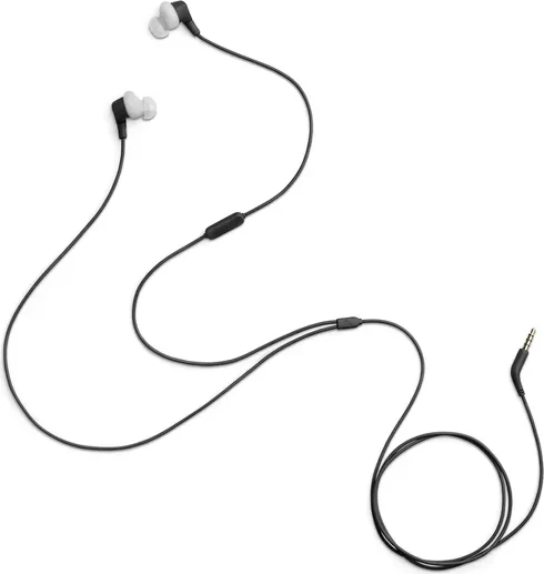 Kufje JBL Endurance Run 3 Wired, in-ear me kabllo (jack 3.5 mm), IP65, të bardha