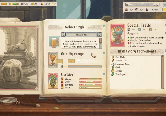 Ale Abbey: Monastery Brewery Tycoon EN/DE/FR/IT/RU/ZH/ES Global