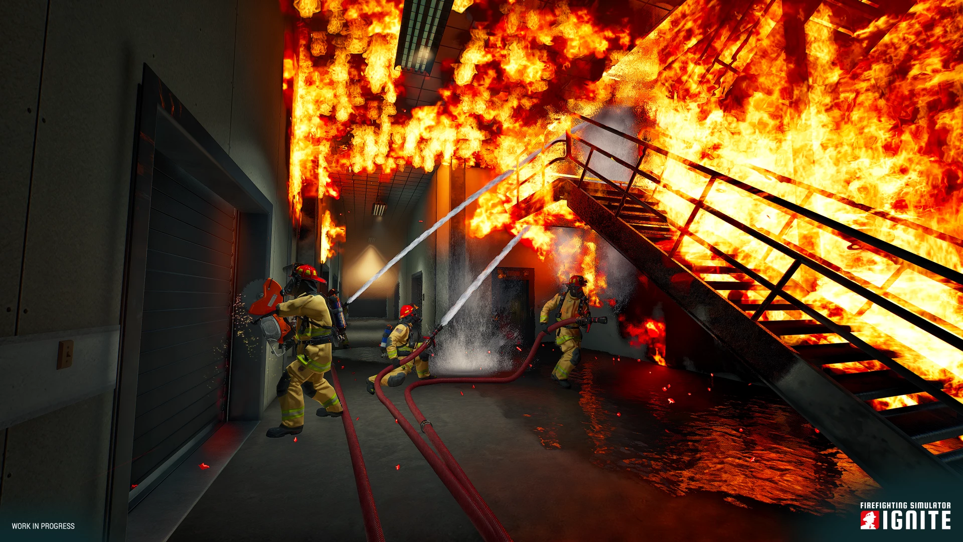 Lojë Astragon Firefighting Simulator: Ignite për Xbox Series X (XBSX), Fire Station Companion Pack