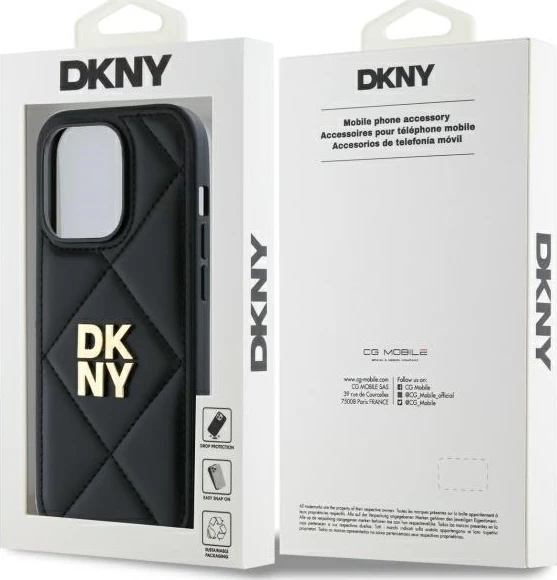 Mbështjellës DKNY për iPhone 14 Pro Max, i zi