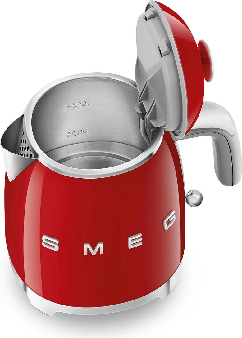Çajnik elektrik mini Smeg KLF05RDEU, i kuq