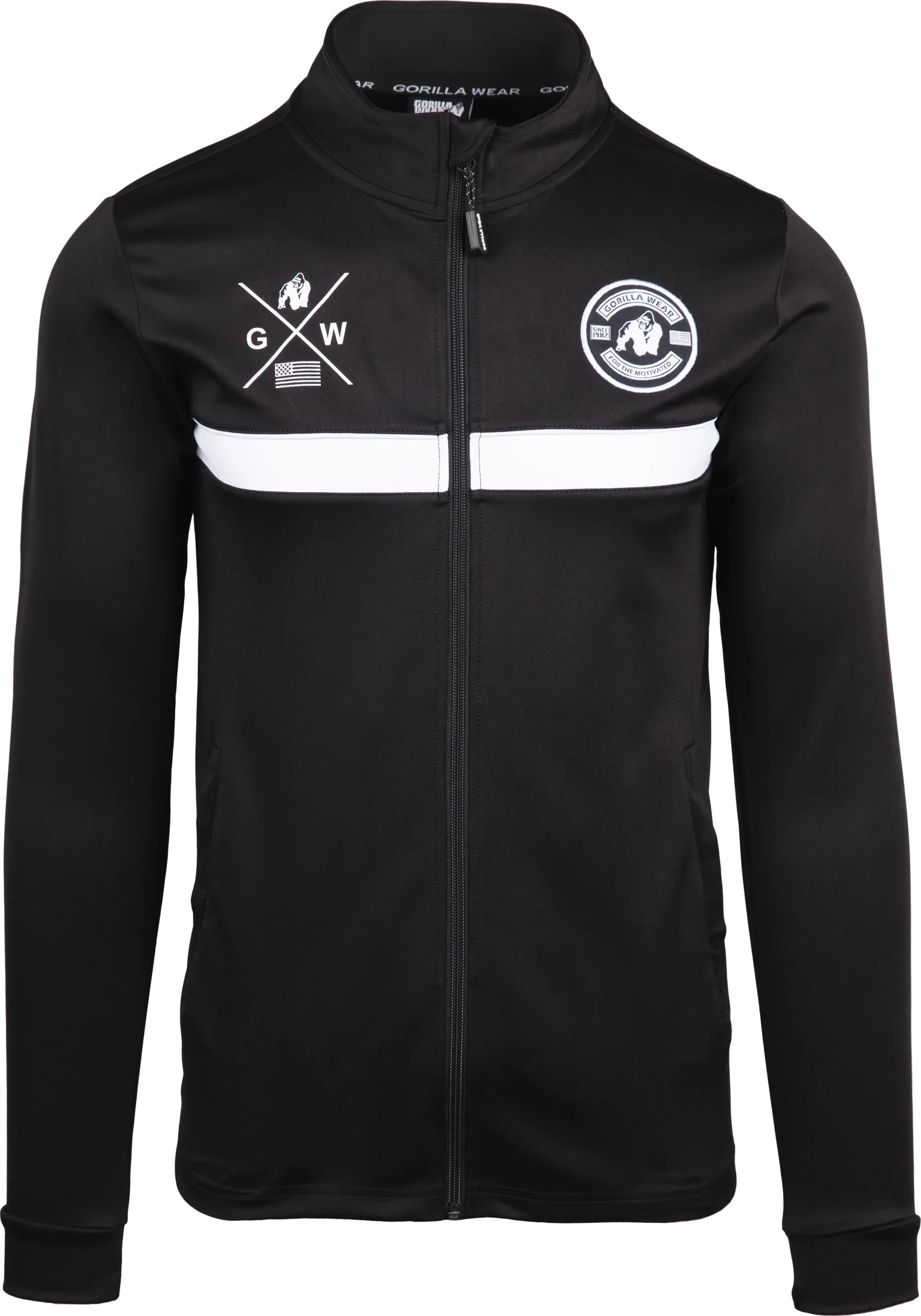 Vernon Kids Track Jacket - Black [Madhësia: 152]