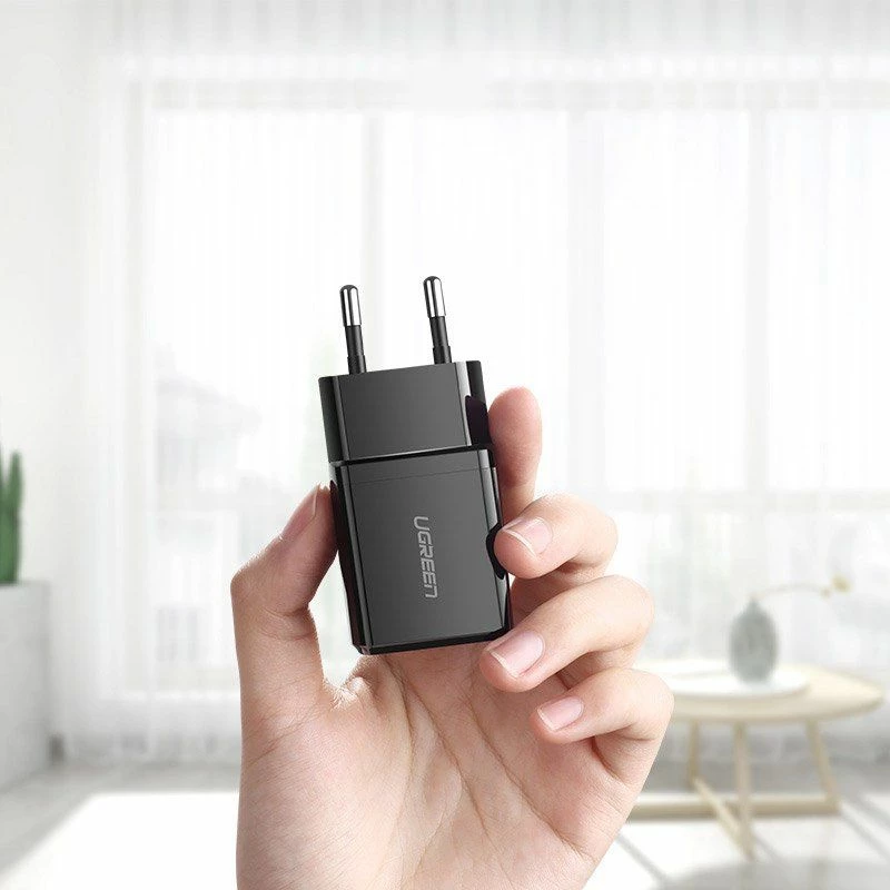 Karikues rrjeti Ugreen 76197, 10W, 1x USB-A, 2.1A, i zi