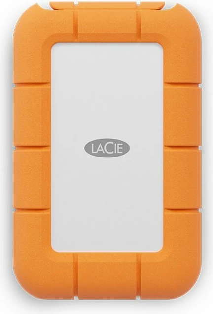 SSD i jashtëm rugged LaCie Rugged Mini STMF4000400 4TB USB-C (USB 3.2 Gen 2x2, deri 2000 MB/s), portokalli