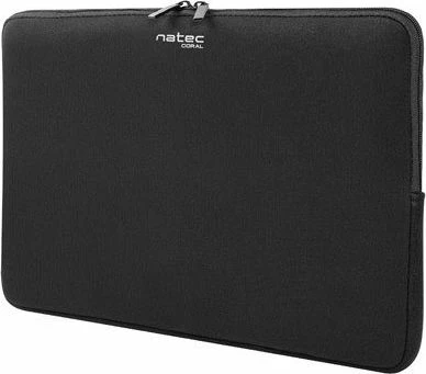Mbështjellës për laptop Natec Coral 14.1", i zi