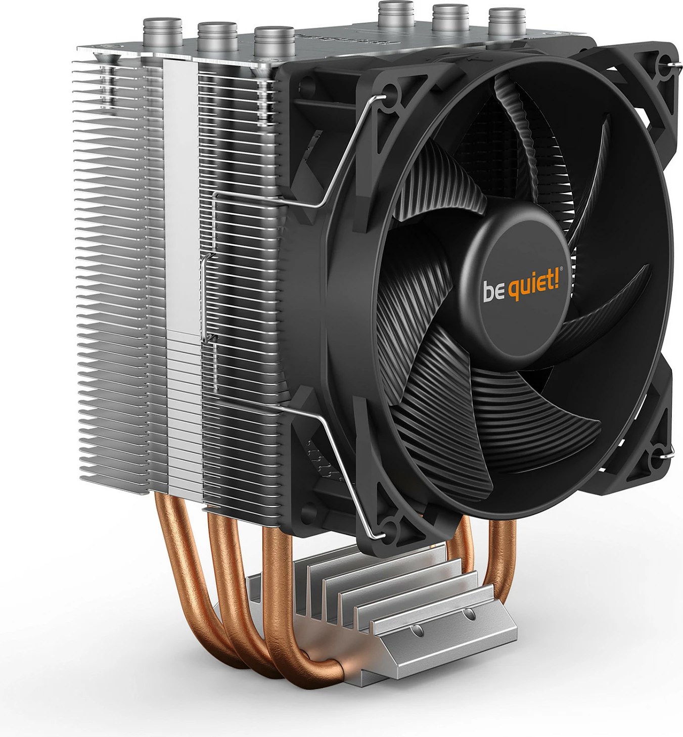 Kuler CPU be quiet! PURE ROCK SLIM 2, 9.2 cm, 2000 RPM, Silver