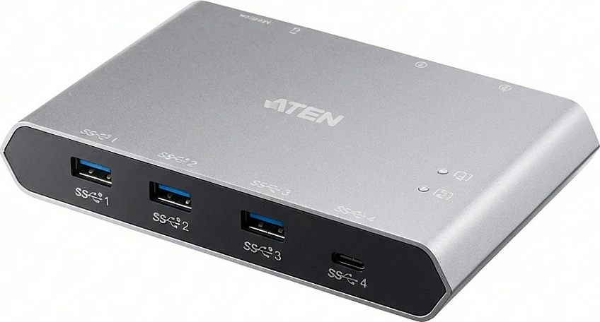 Switch ATEN US3342, USB-C Gen2 Sharing 2x4, argjendi