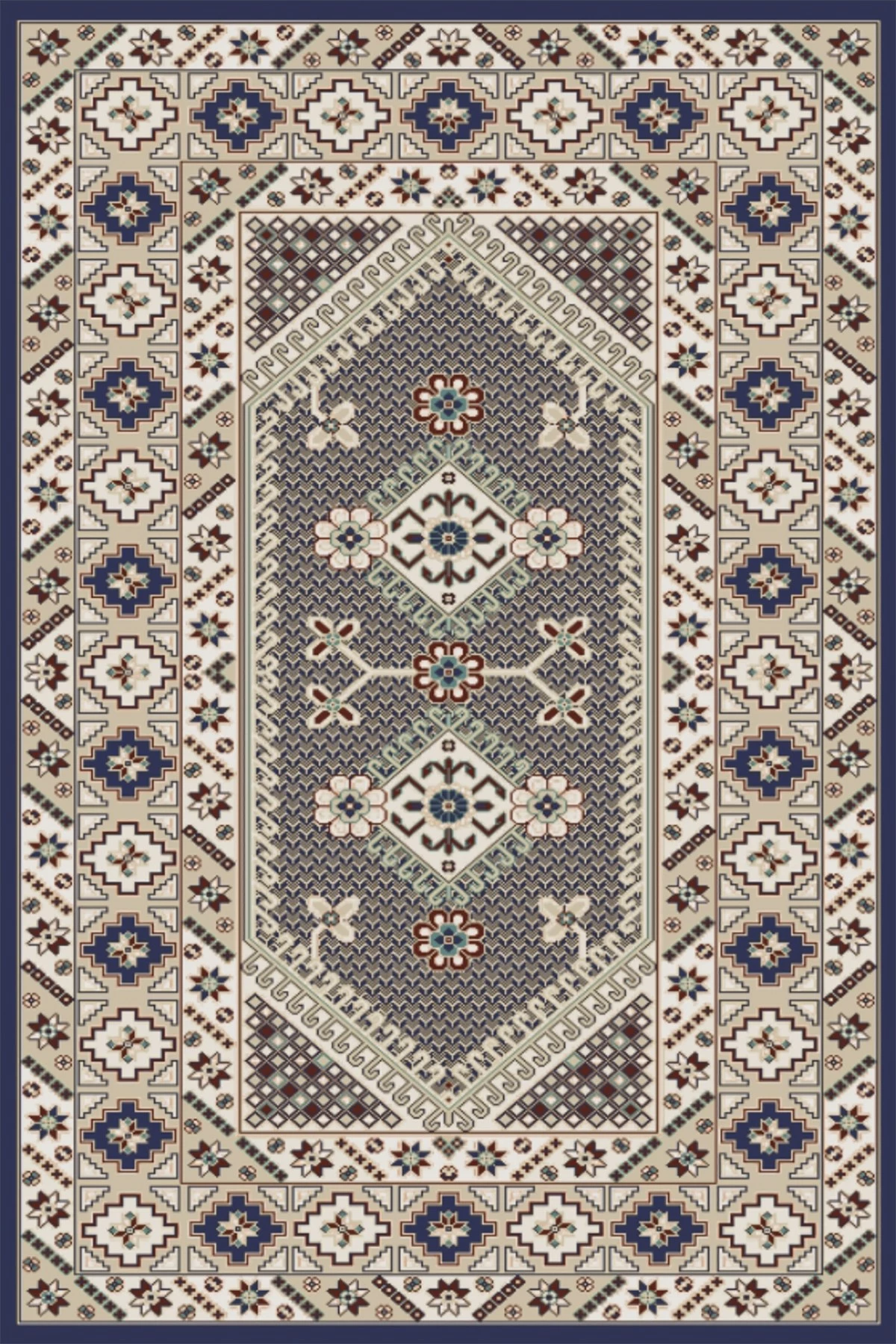 Qilim për korridor, shumëngjyrësh, Conceptum Hypnose CT-1078, 80x150cm