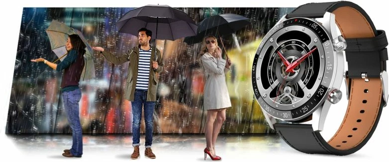 Smartwatch për meshkuj Gravity, e zezë