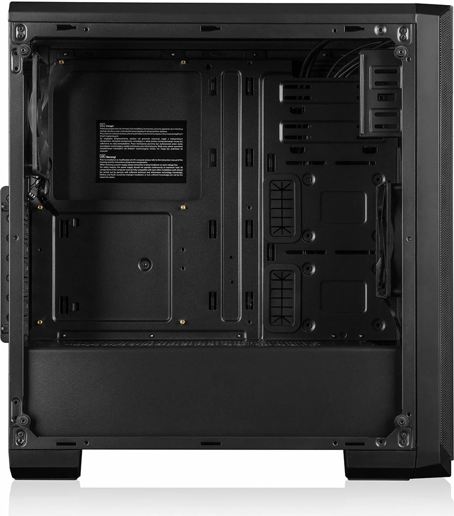 Kasë Modecom Oberon Pro Glass AT-OBERON-PG-10-000000-0002 Midi Tower ATX/Micro-ATX/Mini-ITX, e zezë