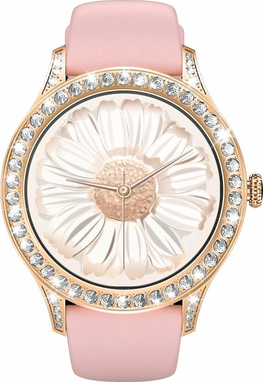 Smartwatch për femra VELTORI, rozë