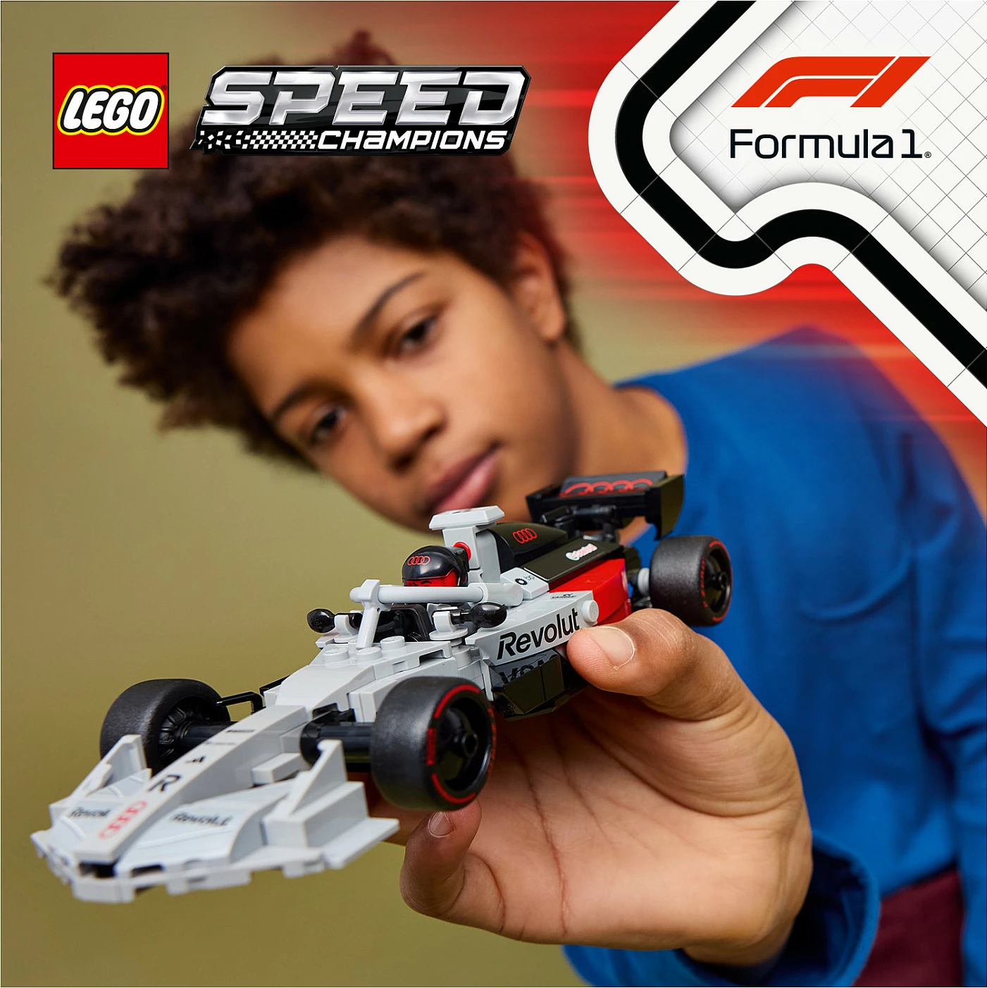 Set ndërtimi LEGO Speed Champions 77259 Audi Revolut F1 Team R26, 216 pjesë, multikolor
