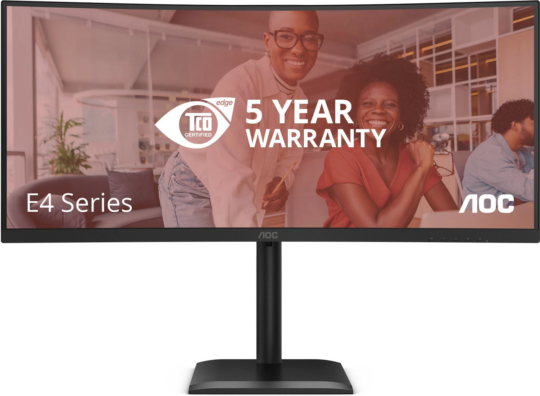 Monitor AOC CU34E4CV 34 inç, WQHD, 120Hz, USB-C, i zi