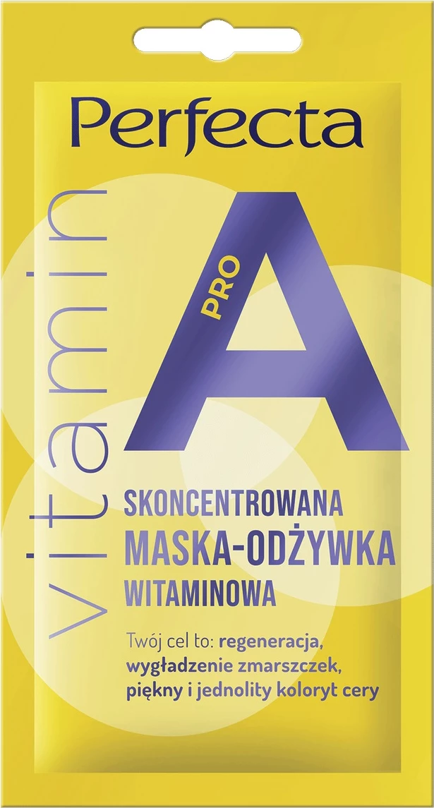 Maskë për fytyrë për femra Perfecta Beauty Vitamin proA, 8ml