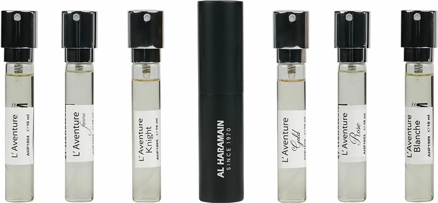 Set Eau de Parfum Al Haramain Discovery Collection L'Aventure Series unisex 6x10ml