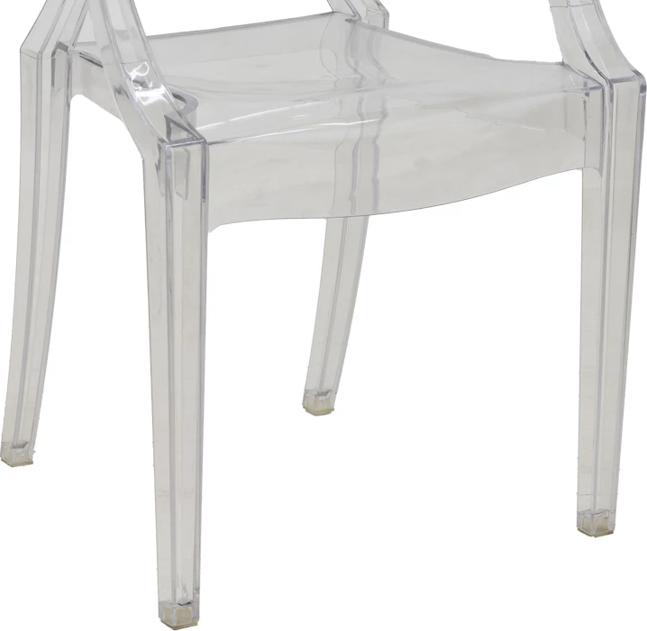 Karrige Narova, PC transparente, 43x48x92cm, set prej 4 copësh