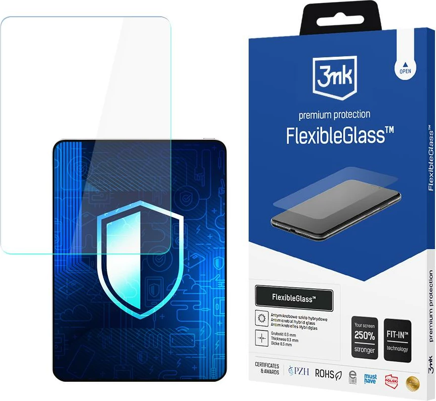 Xham mbrojtës hibrid për tablet 3mk FlexibleGlass, për iPad Pro 11" (2018), Transparent