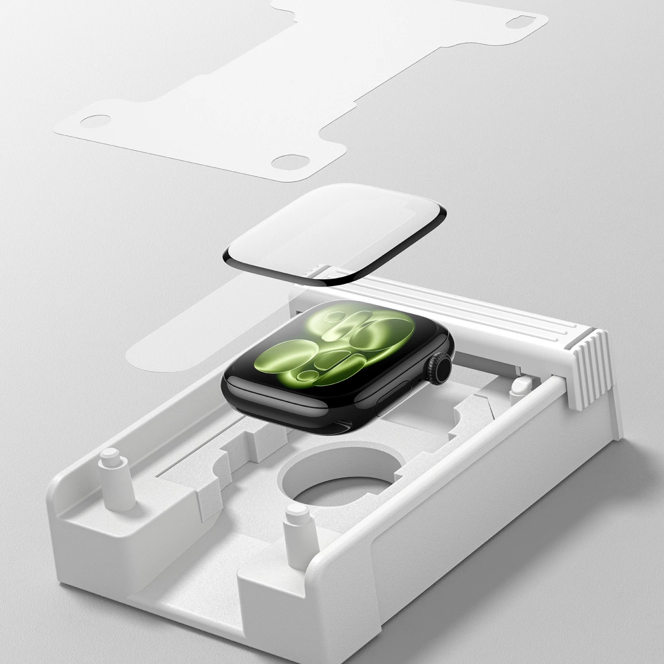folie mbrojtëse ekranit, AmazingThing, Radix, Apple Watch Series 11 46 mm, transparente