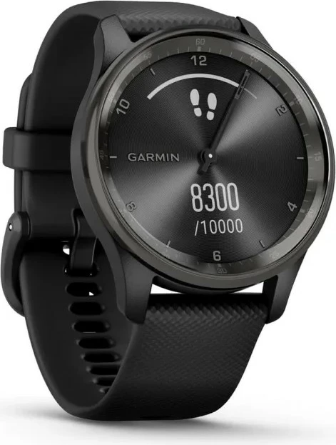 Smartwatch Garmin vivomove Trend 40mm, e zezë