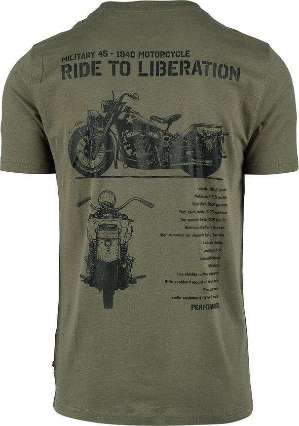 Bluzë T-Shirt Fostex Garments T-shirt Liberator WLA Badge