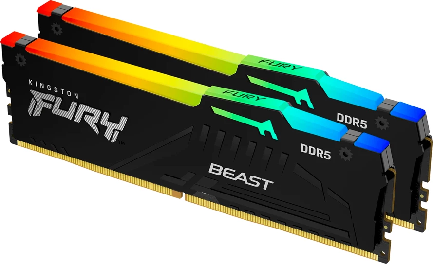 RAM Memorje Kingston FURY Beast RGB EXPO DDR5 64GB (2x32GB) 6000MT/s CL36 DIMM