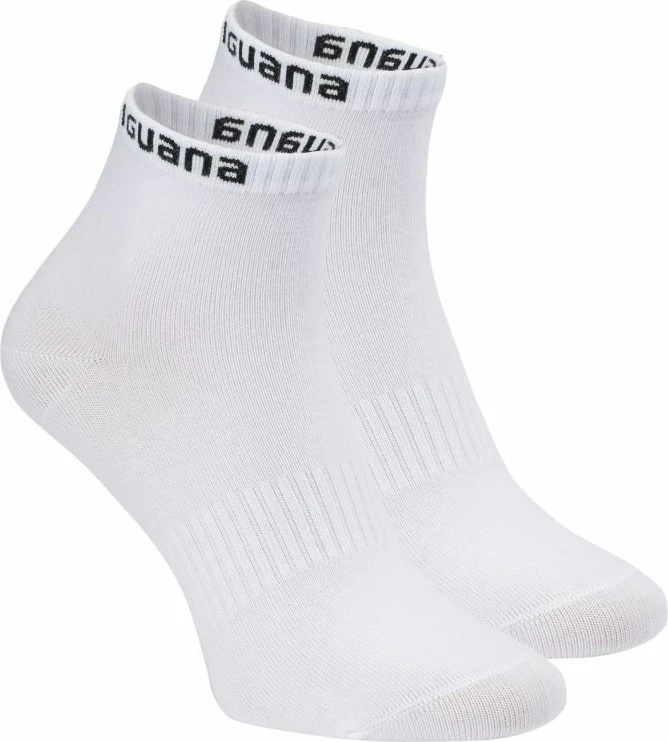 Çorape sportive Iguana, unisex, të bardha