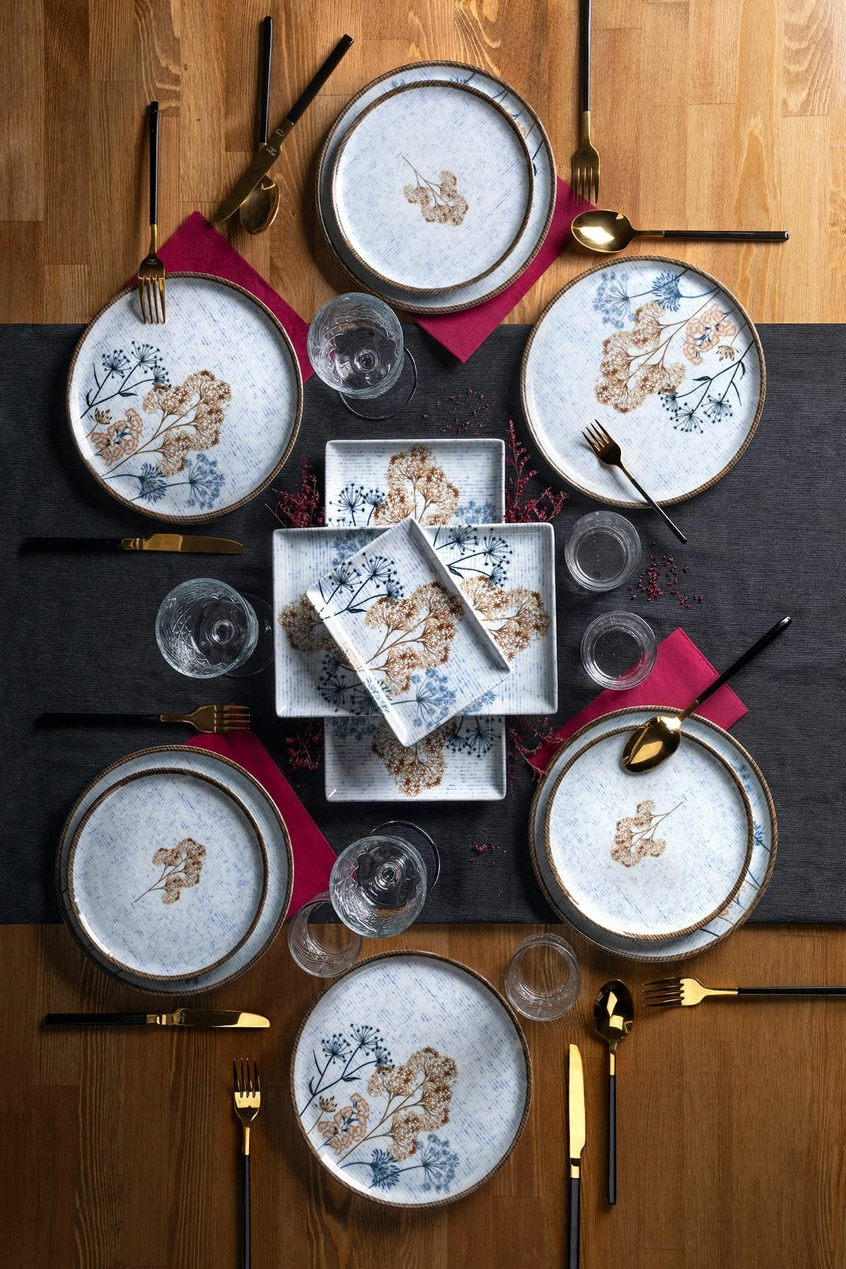 Set mëngjesi 18 copë, Hermia Concept, 58KKT000099