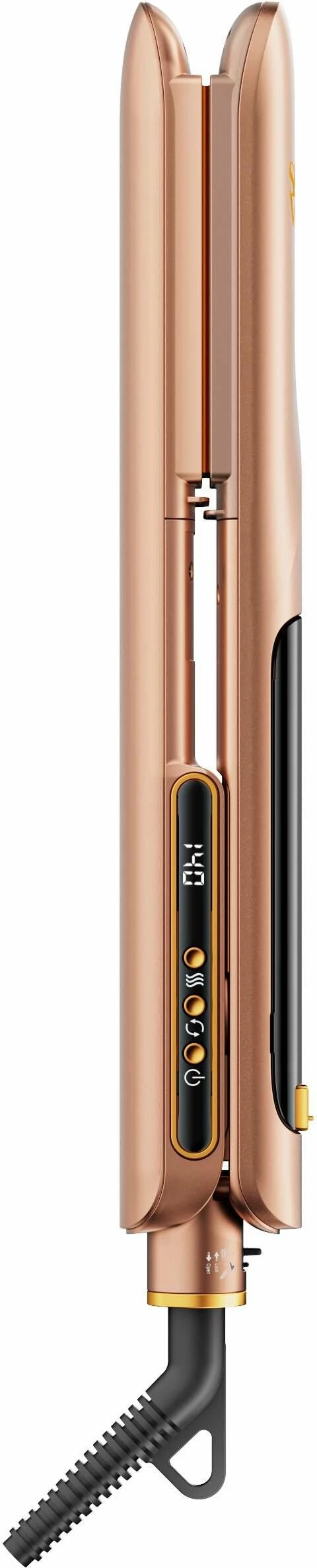Piaster flokësh SkinVibe Astra SteamPlasma SV-005MM 50W 140-220°C me avull & plazmë, copper, me silikon mat