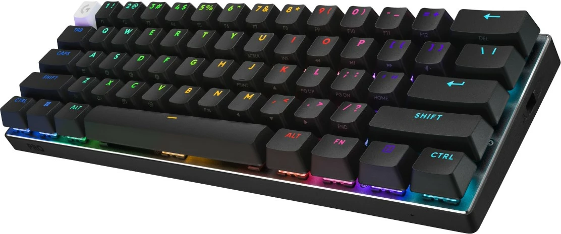 Tastierë Logitech G PRO X 60 - WiFi, BT, e zezë