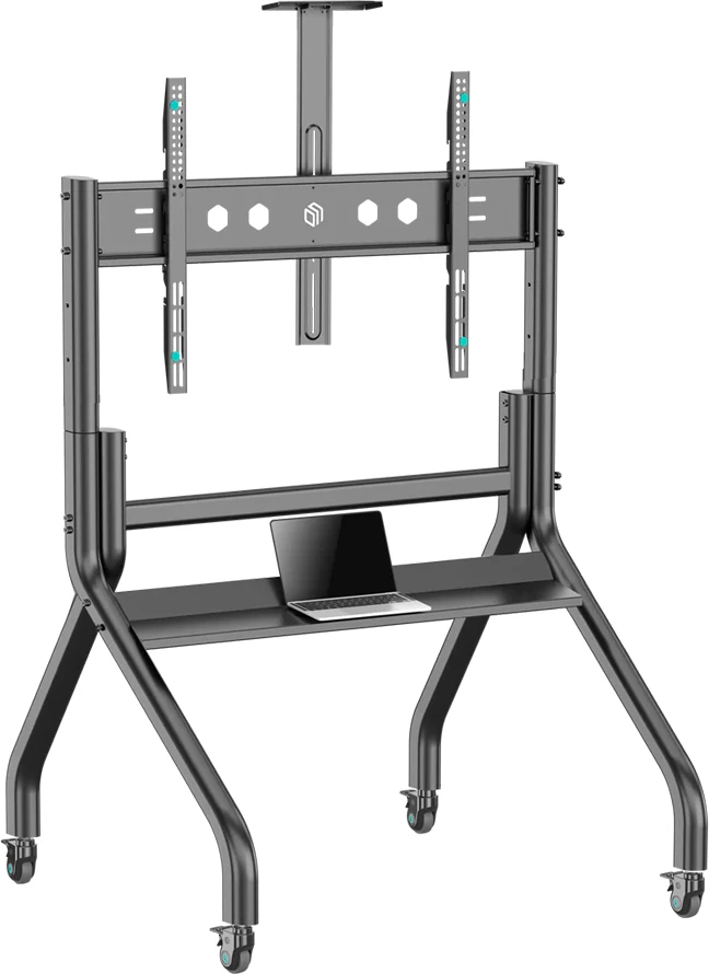 Stendë TV mobile ONKRON 60"-120" deri 150 kg, e zezë